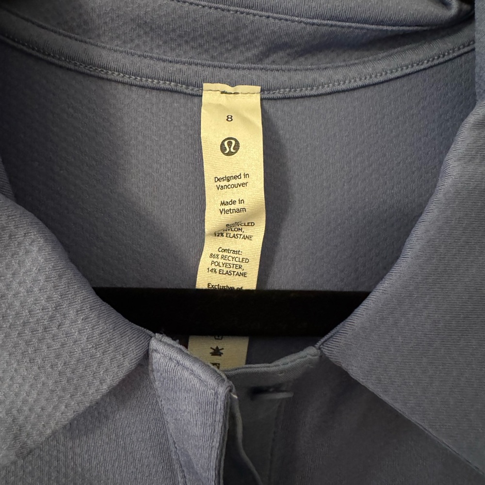 NWT Lululemon Polo Shirt - Picture 3 of 4